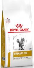 Royal Canin Корм для кошек Vet Diet Urinary S/O Moderate Calorie при МКБ и лишнем весе сух. 7кг