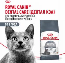 Сухой корм Royal Canin Oral Care корм для кошек для профилактики образования зубного налета и зубного камня, 1,5 кг