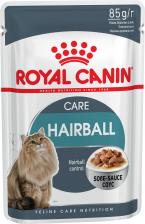 Консервы Royal Canin Паучи Hairball Care кусочки в соусе выведение шерсти из желудка для кошек 85г