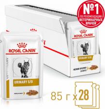 Консервы Royal Canin (вет. паучи) кусочки в соусе для кошек при профилактике МКБ (85 г)
