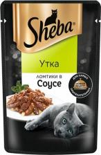 Консервы Sheba Влажный корм для кошек, утка, 28шт, 75 г
