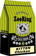 Сухой корм ZooRing Сухой корм для котят Kitten курица, 10 кг