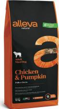 Корм для собак Alleva Корм сухой NATURAL DOG Adult Chicken & Pumpkin Maxi для взрослых собак с курицей и тыквой 12кг 2165