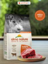 Корм для собак Almo Nature hOLISTIC Сухой корм для взрослых собак малых пород со свежей говядиной, Life Maintenance, Small Breed, Fresh Beef