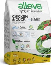 Корм для собак Beaphar Корм сухой ALLEVA HOLISTIC DOG Puppy/Junior Chicken & Duck Mini для щенков с курицей и уткой, алое вера и женьшенем 0.8кг 2196