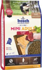 Корм для собак Bosch Сухой корм Mini Adult Lamb & Rice с ягнёнком и рисом для собак мелких пород 3кг