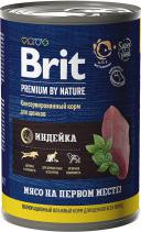 Корм для собак Brit Влажный корм для щенков by Nature с индейкой 410г (упаковка 6 шт.)