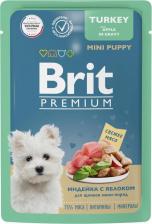 Корм для собак Brit Влажный корм для щенков с индейкой 85 г