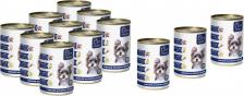 Корм для собак CLAN Консервы для собак Classic Мясное ассорти, с печенью, 340г