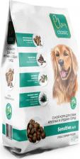 Корм для собак CLAN Сухой корм Classic Sensitive-24/11 для собак, утка с бурым рисом, 3 кг