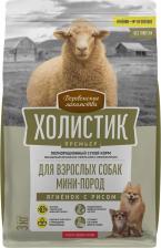 Корм для собак Деревенские Лакомства Сухой корм для собак Холистик Премьер, ягненок с рисом 3 кг