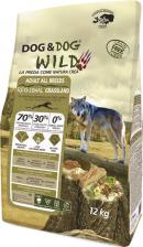 Корм для собак Dog&Dog Regional Grassland Сухой корм для собак, с мясом кабана, ягненка и буйвола, 12 кг