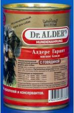 Dr. Alder Консервы Мясное блюдо алдерс гарант с мясом для собак 410г