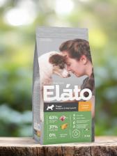Корм для собак Elato Корм для щенков Holistic для средних и крупных пород, курица, утка сух. 2кг
