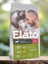 Корм для собак Elato Корм для собак Holistic для средних и крупных пород, ягненок с олениной сух. 2кг