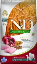 Корм для собак Farmina Ancestral Grain Light корм для взрослых собак средних и крупных пород, курица и гранат 8010276030511