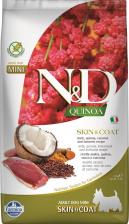 Корм для собак Farmina Корм сухой GF QUINOA SKIN&COAT DUCK для собак MINI утка и киноа для здоровья кожи и шерсти 2,5 кг