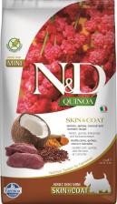 Корм для собак Farmina Корм сухой GF QUINOA SKIN&COAT VENISON MINI для собак оленина и киноа для здоровья кожи и шерсти 2,5 кг