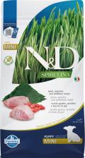 Корм для собак Farmina Сухой корм для щенков Spirulina, для малых пород, ягненок и спирулина, 2 кг