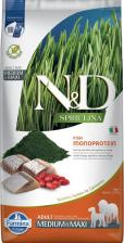 Корм для собак Farmina Сухой корм для собак Spirulina, спирулина и сельдь, 7 кг