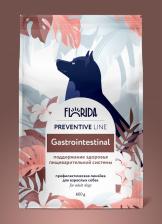 Корм для собак Florida Preventive Line Gastrointestinal полнорационный сухой корм для собак, поддержание здоровья пищеварительной системы - 1,5 кг