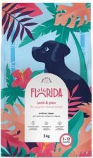 Корм для собак Florida Сухой корм для щенков средних пород с ягненком и грушей, 14 кг
