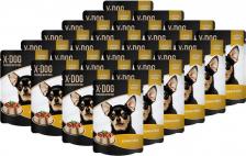 Корм для собак Gina Влажный корм для собак X-DOG, курица, 24шт по 85г