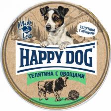 Корм для собак Happy Dog консервы для взрослых собак мелких пород