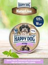 Корм для собак Happy Dog Natur Line влажный корм для собак, кролик, паштет (125 гр)