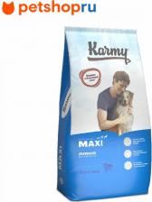 Корм для собак Karmy Сухой корм для щенков Maxi Junior, для крупных пород, телятина, 14кг
