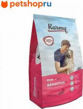 Корм для собак Karmy Сухой корм для собак с лососем для маленьких пород с чувствительным пищеварением 2 кг