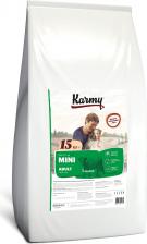 Корм для собак Karmy Сухой корм Mini Adult Dog Телятина для взрослых собак мелких пород 15кг