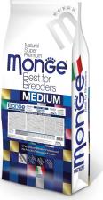 Корм для собак Monge Сухой корм для собак Dog PFB Daily Line Medium, для средних пород, с курицей, 15 кг