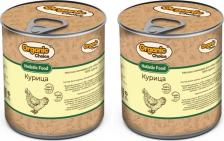Корм для собак Organic Сhoice Holistic Monoprotein влажный корм для взрослых собак всех пород с курицей, в консервах - 300 г повседневный премиум для взрослых с курицей для всех