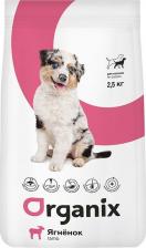 Корм для собак Organix Сухой корм для щенков Puppy Lamb ягненок, 2,5кг