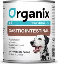 Корм для собак Organix Влажный корм для собак Preventive Line для пищеварения с индейкой - 400 г x 9 шт