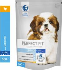 Корм для собак Perfect Fit Сухой корм для щенков для маленьких и миниатюрных пород 0,5 кг