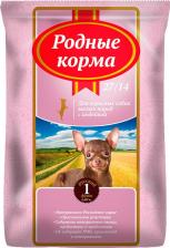Корм для собак Родные корма Сухой корм для собак мелких пород 27/14, 2,045 кг