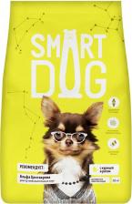 Корм для собак Smart Dog корм для собак, курица, с рисом (18 кг)