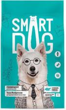 Корм для собак Smart Dog Сухой корм для собак ягнёнок, лосось и индейка, для крупных пород, 18 кг
