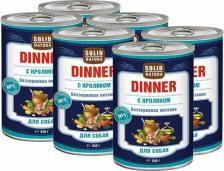 Корм для собак Solid Natura Влажный корм для собак Dinner Кролик 0,1 кг
