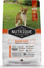 Корм для собак Vitalcan Nutrique Dog Puppy сухой корм для щенков средних пород, с индейкой - 1 кг супер премиум для щенков с индейкой породы среднего размера мешок Аргентина