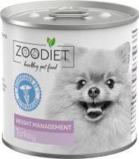 Корм для собак Zoodiet Weight Management Turkey влажный корм для взрослых собак, склонных к ожирению, с индейкой, в консервах - 240 г х 12 шт повседневный супер премиум