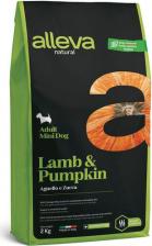 Корм для собак ZooExpress Корм сухой ALLEVA NATURAL DOG Adult Lamb & Pumpkin Mini для взрослых собак с ягненком и тыквой 2кг 2110