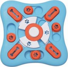 Кормушка M-Pets игрушка для животных ИГРЫ МОЗГА, средний уровень (Голубой)