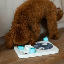 Кормушка Не Один Дома Умная миска для животных Pet Toy, белый, 26х20х4 см