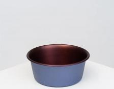 Кормушка Rurri Миска для кошек и собак Zaara, 400 мл, 11,8х4,5 см, голубая