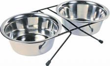 Кормушка Trixie Подставка с мисками для собак 2х2,8 л