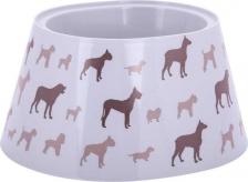 Кормушка Zoo Plast Миска для собак "Dogs" пластик 0,65 л