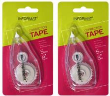 Корректирующее средство inФормат Корректирующая лента-роллер, 5 мм х 8 м